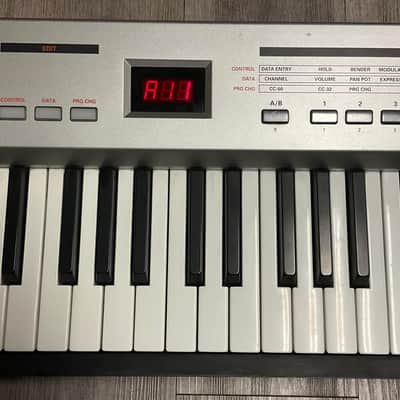 Roland A-37 76 Key MIDI Controller Silver Great Board WORKING Clean image 3