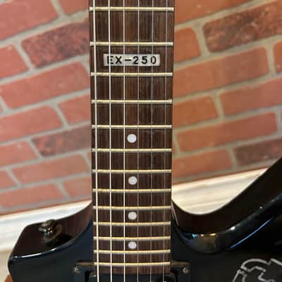 2002 ESP LTD EX-250 Electric Guitar with fitted hard case image 3