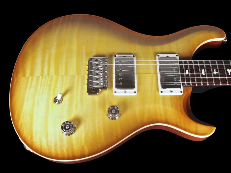 2017 Paul Reed Smith PRS CE-24 Flame Top Limited Edition w 57/08 Pickups ~ Livingston Lemondrop image 1