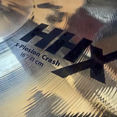 Sabian 16" HHX X-plosion Brilliant Crash Cymbal image 2