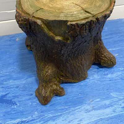 Tree stump garden hi fi speaker passive image 7