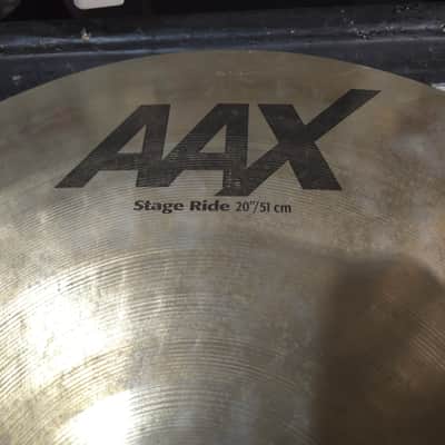 Sabian 20" AAX Stage Ride Cymbal 2002 - 2018 - Natural image 2