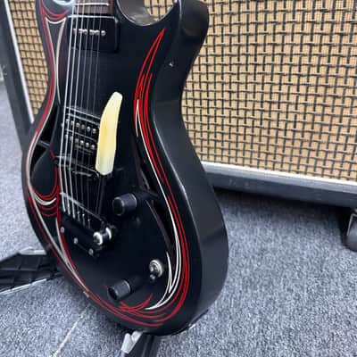 Gibson N-225 2013 - Ebony with Pinstripe image 2