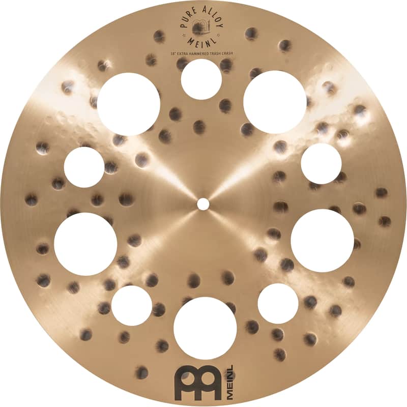 Meinl Pure Alloy Series 18” Extra Hammered Trash Crash image 1