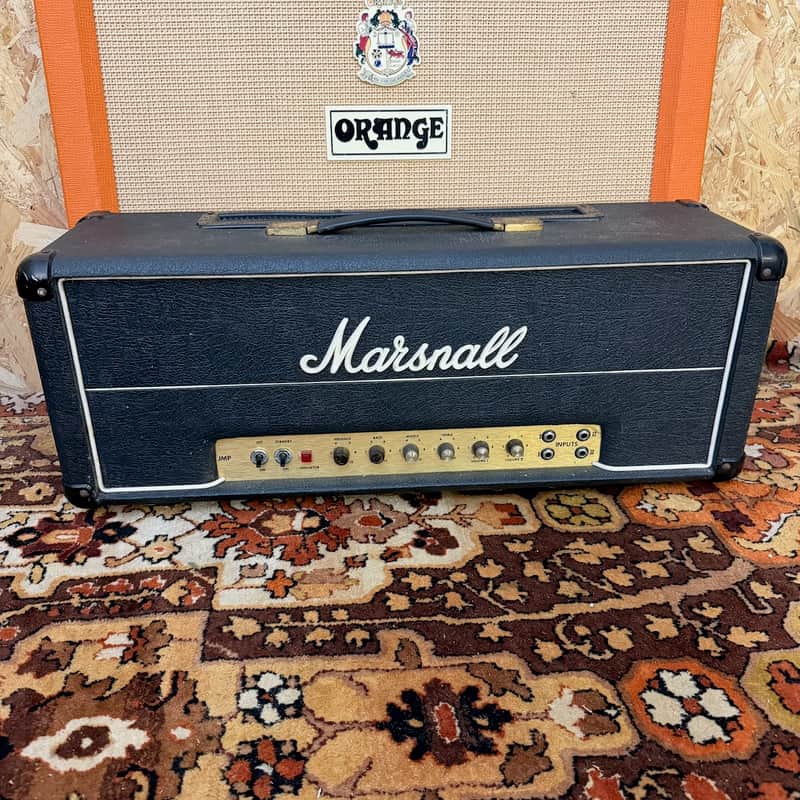 Vintage 1976 Marshall JMP Super Bass 100w MKII Valve Amplifier Head *1970s* Bild 1