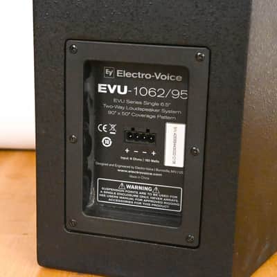 Electro-Voice (EV) EVU-1062/95 6.5" 2-Way Passive Loudspeaker CG01XYF image 5