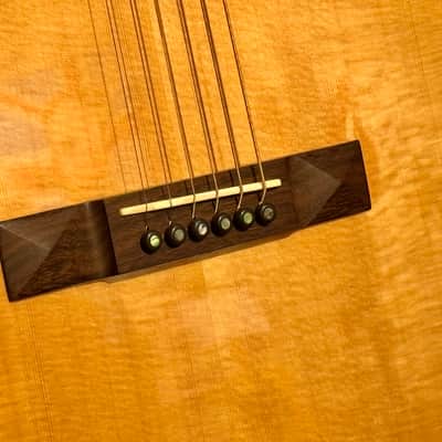 Tasman TA100M EL LEFTY ZURDA GS Mini ( Sitka Solid Ovangkol Back & Sides) image 4