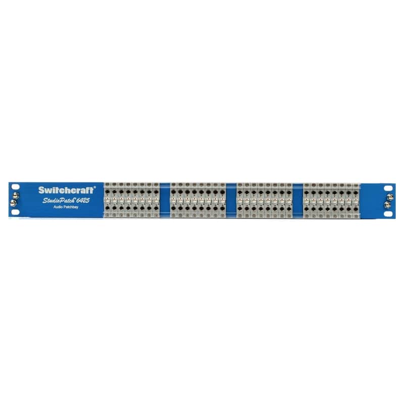 Switchcraft StudioPatch Series 6425 64-Point TT-DB25 Patchbay image 1