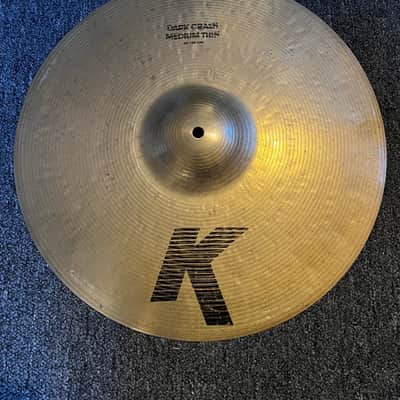 Used Zildjian IAK Dark Medium Thin 18" Crash 1586g w/ video demo of actual cymbal for sale image 1