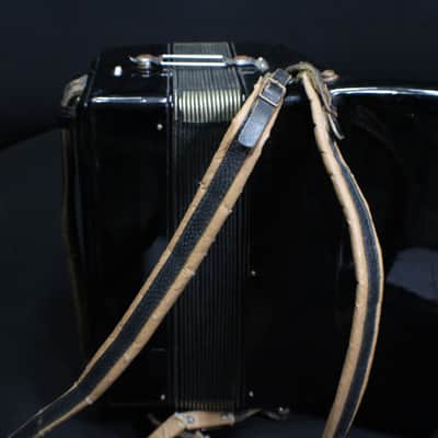An Italian Made  12 Bass Accordion in it's Original Case image 7