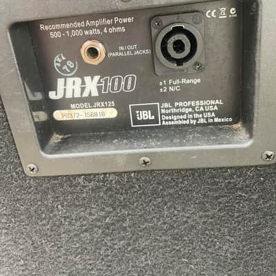 JBL JRX125 SPEAKERS. 2x15 with compression driver image 5