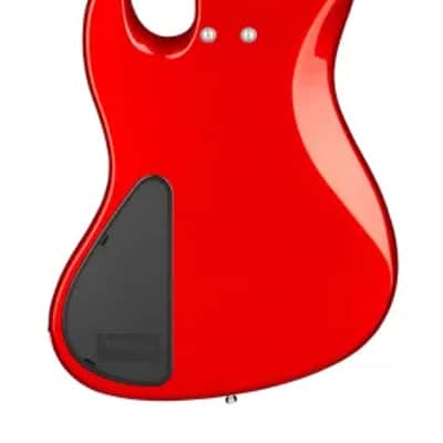 Sadowsky MetroExpress 21-Fret Vintage J/J Bass, Morado Fingerboard, 4-String - Solid Candy Apple Red Metallic High Polish image 3
