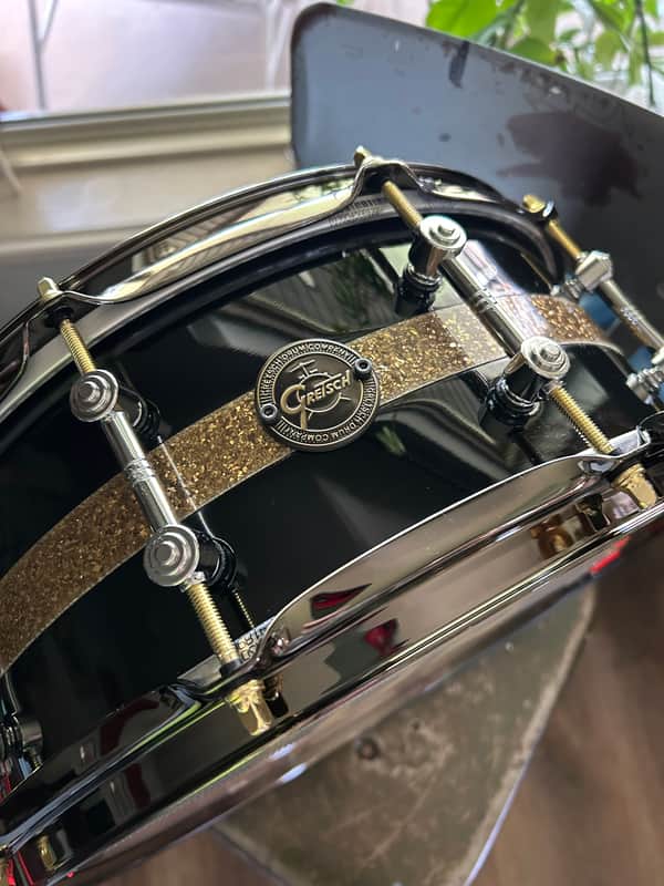 Gretsch New Classic PROTOTYPE 2000’s - Piano Black Lacquer w/Gold Glass Nitron Inlay image 1