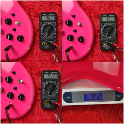 1980's Kawai F-V (F-I Jr) - Neon Pink "Cherry" Fruits Color Series - All Original With Original Hardcase - Made in Japan MIJ image 22