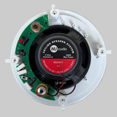 MJ Audio 2-Way In-Ceiling Speaker RSX8077 - White image 4