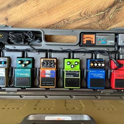 90s Country Boss BCB-6 Pedalboard Case (with pedals) image 2