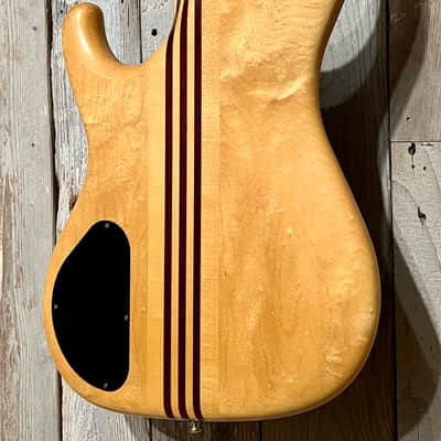 Rare 1996 Alembic Elan Natural Maple, Walnut & Purple Heart Neck Thru, OHSC image 13