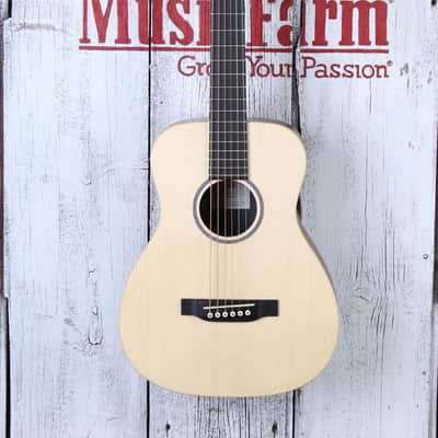 Martin LX1E Little Martin Acoustic Electric Guitar Solid Spruce Top with Gig Bag image 4