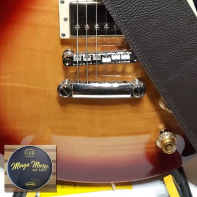 Perri’s Leathers soft leather 3" guitar strap- brown P30NS-7793 image 2