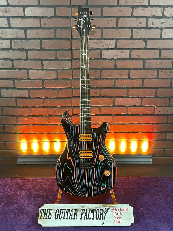 TGF Chop Shop Custom Modified PRS SE Sandblasted CE 24 "Orange Crush" Electric Guitar w/ Gig Bag image 1