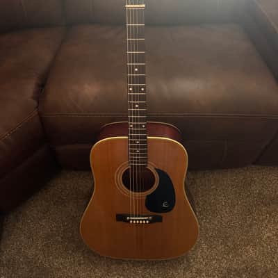 MIJ Epiphone FT-145 Texan 1970’s - Natural image 3