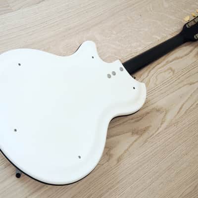 1965 Supro Martinique Val-Trol Resoglass Vintage Electric Guitar White, Valco image 16