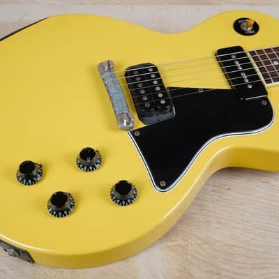 Greco EGS56-65 Mod MIJ Vintage 1988 TV Yellow Special Vintage Japan w/ Gig Bag image 6