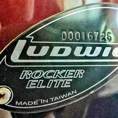 LUDWIG ROCKER ELITE SNARE DRUM - FADE LACQUER - FREE SHIP TO C-USA! image 2