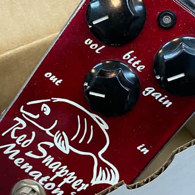 Menatone Red Snapper Transparent Overdrive | Reverb