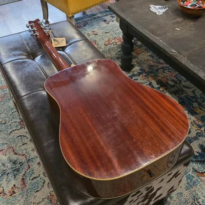 1995 Washburn D95LTD Limited Edition Dreadnaught w/Hard Case image 6