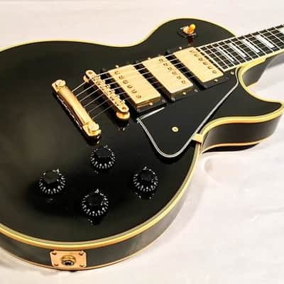 Gibson 1989 Les Paul Custom 35th Anniversary Black Beauty VINTAGE imagen 3