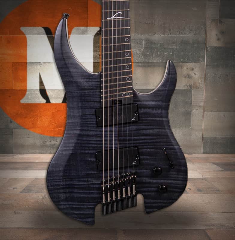 Legator Ghost G7FSS Seven String Electric Guitar - Black (G7FSS-BLK) image 1