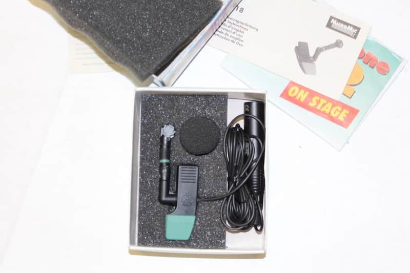 AKG C418 Clip-On Condenser Microphone | Reverb