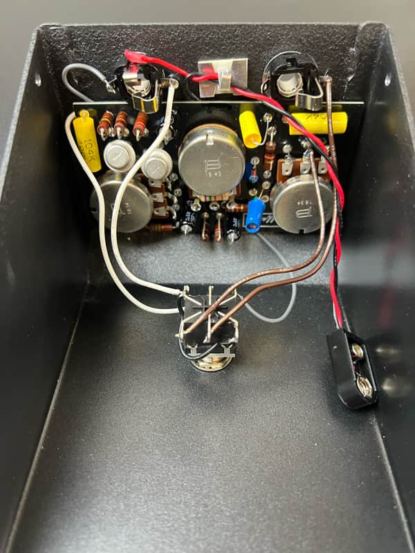 Ear Fuzz Effects Dizzy tone Dizzytone Fuzz Mullard Transistor | Reverb