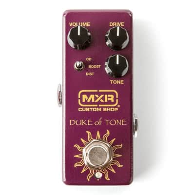 MXR CSP039 Duke of Tone Overdrive Effects Pedal - Purple image 1