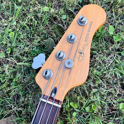 Vintage G&L L•1000 Bass 1982 - Natural W/OHSC image 15