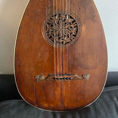 Schonbach Guitar-lute ./ Luth from 1900s image 4