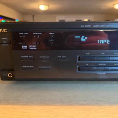 JVC RX-5020V A/V Control Receiver Dolby Dts Am Fm Radio Black 100 WPC Beast 🔥 image 4