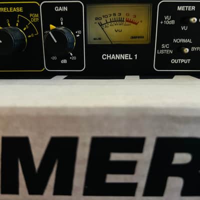 Drawmer 1968 ME (Mercenary Edition) Stereo Tube Compressor / Limiter - Exceptionally Clean / Low Hours image 2
