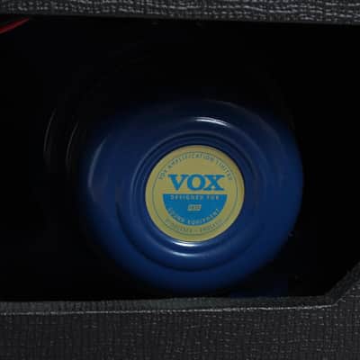 2008 Vox AC30CC2X Custom black blue alnico image 12
