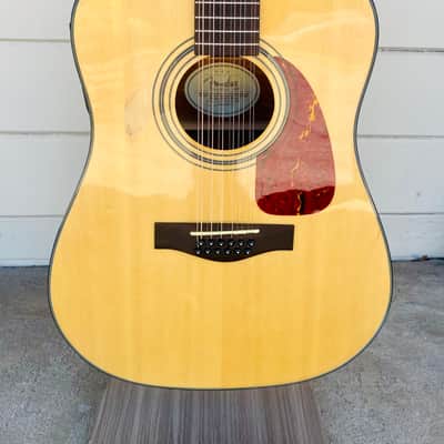 Fender DG-16 12-String Black 1997 | Reverb