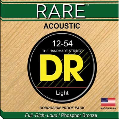 DR RPM-12 Rare Medium Acoustic Strings 12-54 image 1