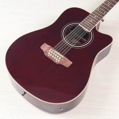 Custom 12 String Acoustic Electric Guitar, Spruce Sapele Body, Mahogany Neck image 13