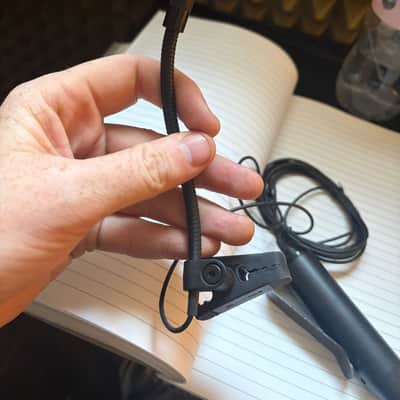 Shure PGA98H-XLR Cardioid Condenser Gooseneck Instrument Mic with 15' XLR Cable 2015 - Present - Black image 2