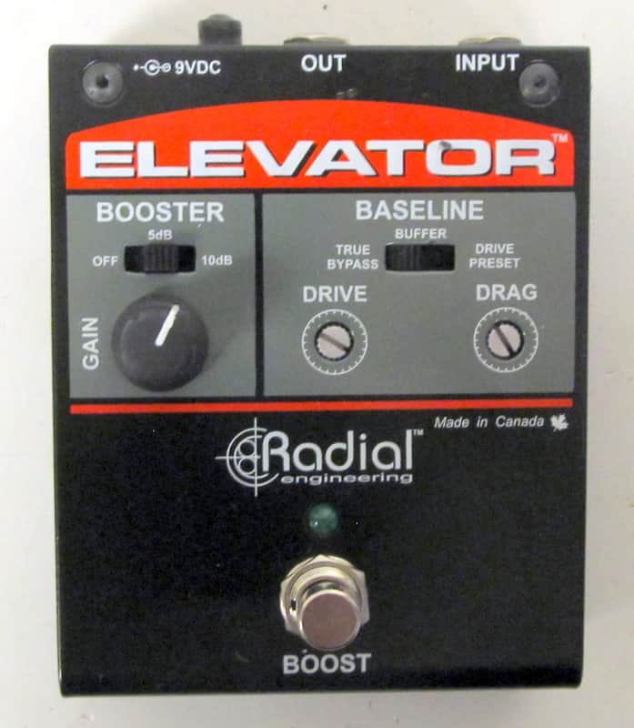 Mint Radial ToneBone Elevator Guitar Booster and Line Driver Mint Condition image 1