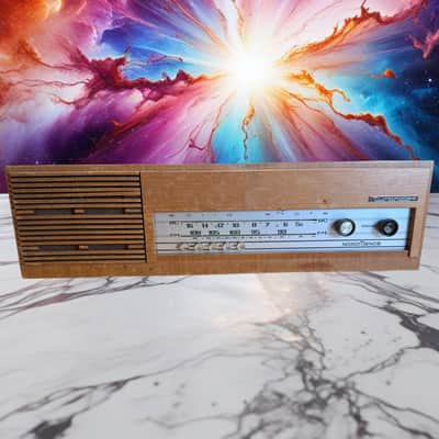 NORDMENDE SPECTRA "C" PHONIC AM/FM TABLETOP RADIO 1960s Germany - Works Great image 1