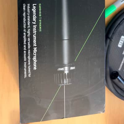 Shure SM57 Cardioid Dynamic Microphone 1984 - Present - Black | Reverb