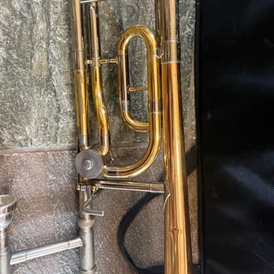 Yamaha YSL-682G trigger Trombone, Large bore. Made in Japan image 2