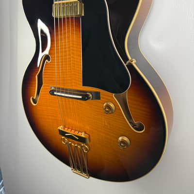 Yamaha AEX1500 Archtop Jazz Gtr - MIJ w/Case – Floating Pickup + Piezo EQ image 11