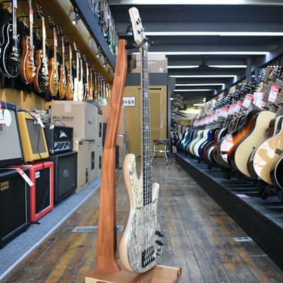 Fodera Emperor Elite 5-String Bass Buckeye Burl w/Ebony Fingerboard, Hard Case image 5